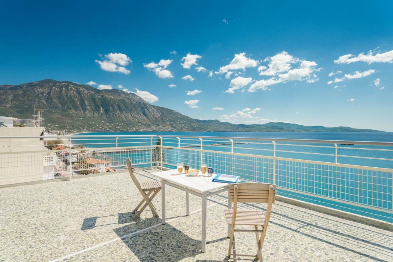 Seafront Penthouse Leo Apartment Kalamata Exterior photo